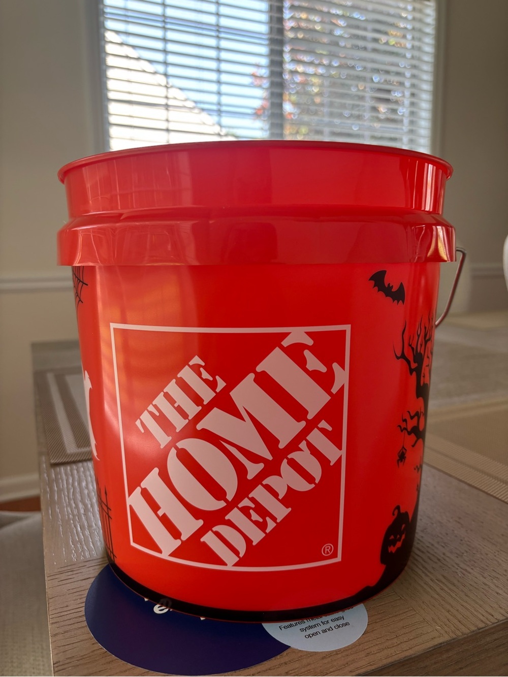Home Depot Halloween Bucket 2026 Ghost Pumpkin Bat Viral TIKTOK Trick or Treat